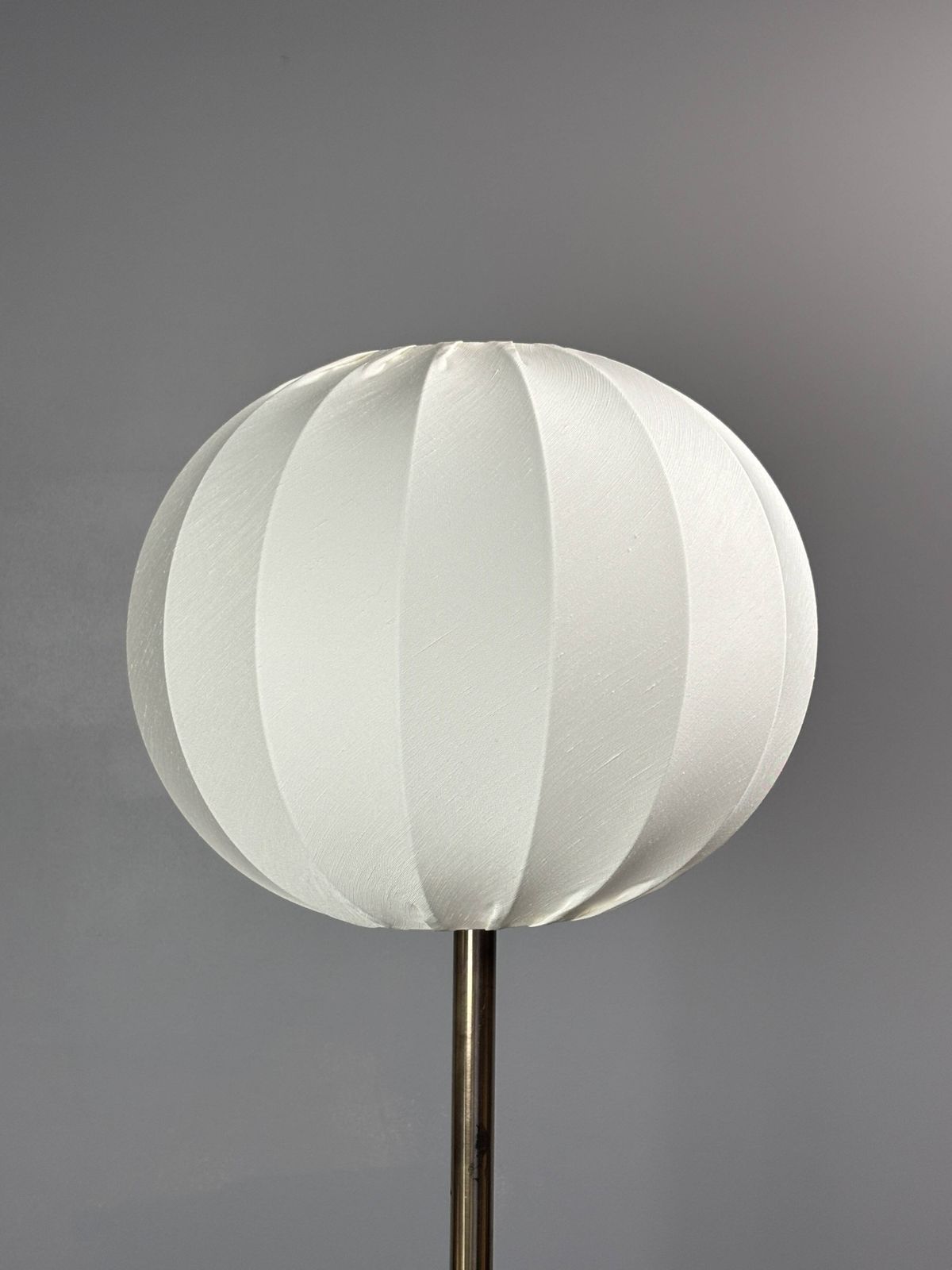photo furniture Large Dutch Brutalist Bronze Cocoon Table Lamp, 1990s