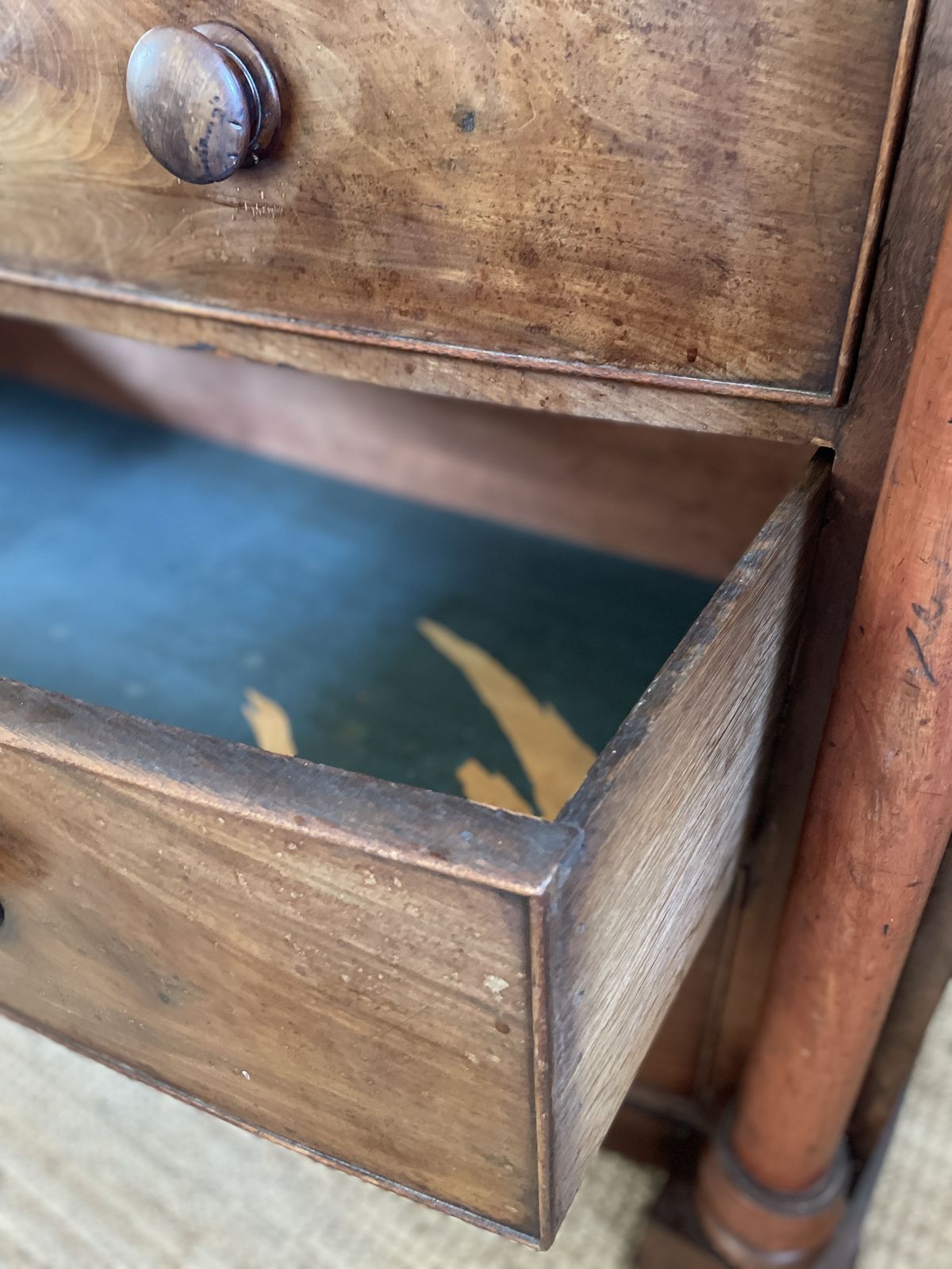 An Antique Mahogany Scotch Chest Of Drawers photo Furniture