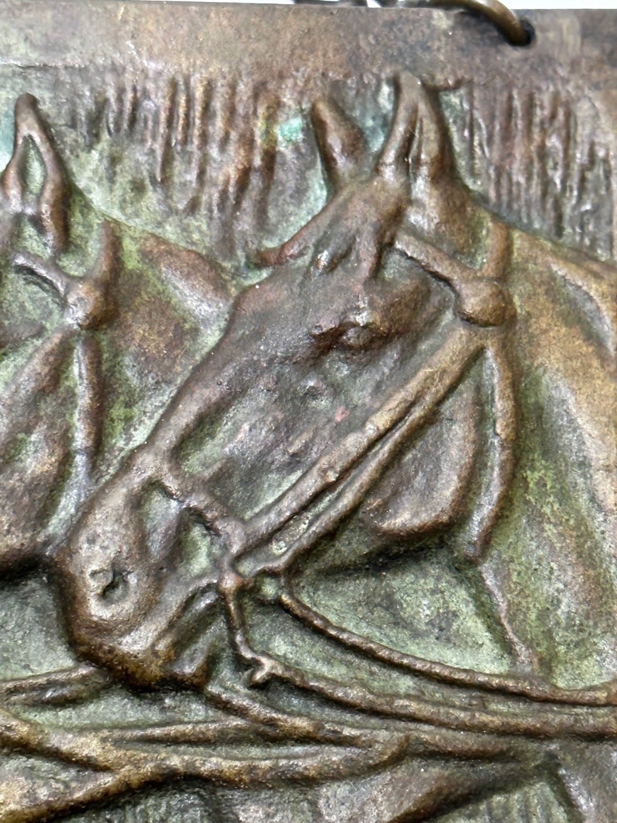 Kunst Art Deco Bronzen Sculptuur Trio Baai Jachtruiters Paarden, Cirkel van John Rattenbury Skeaping photo
