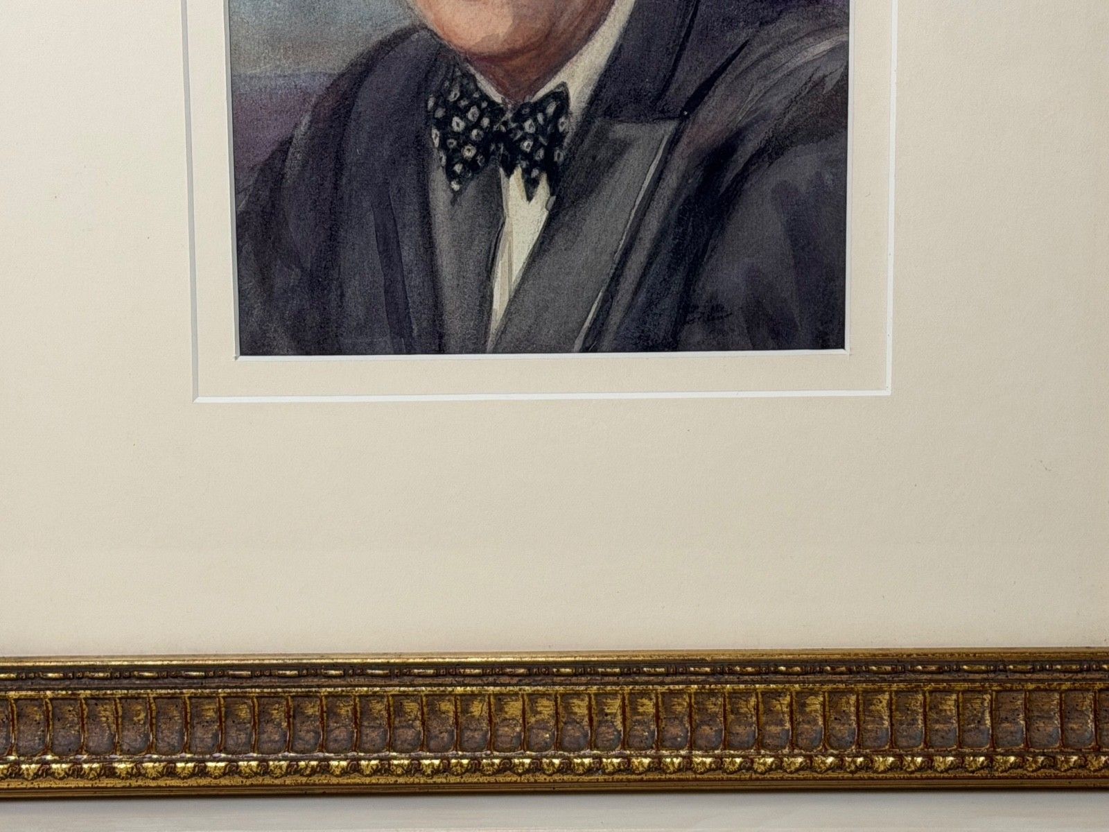 Mid-Century portreitschilderij van President Franklin D. Roosevelt (1882-1945), ca. jaren 1940 photo 6000.0