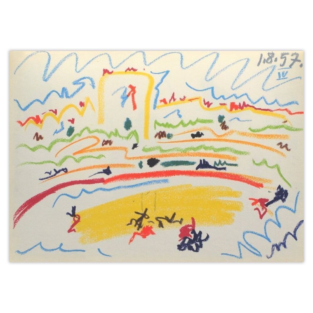 Pablo Picasso Lithograph Toros Y Toreros IV 1961