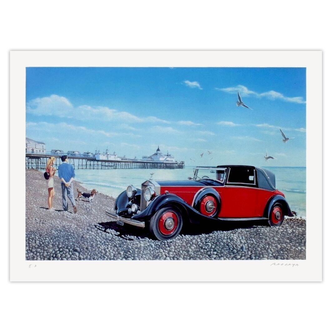 Pierre Barraya Signed Screenprint Escapade