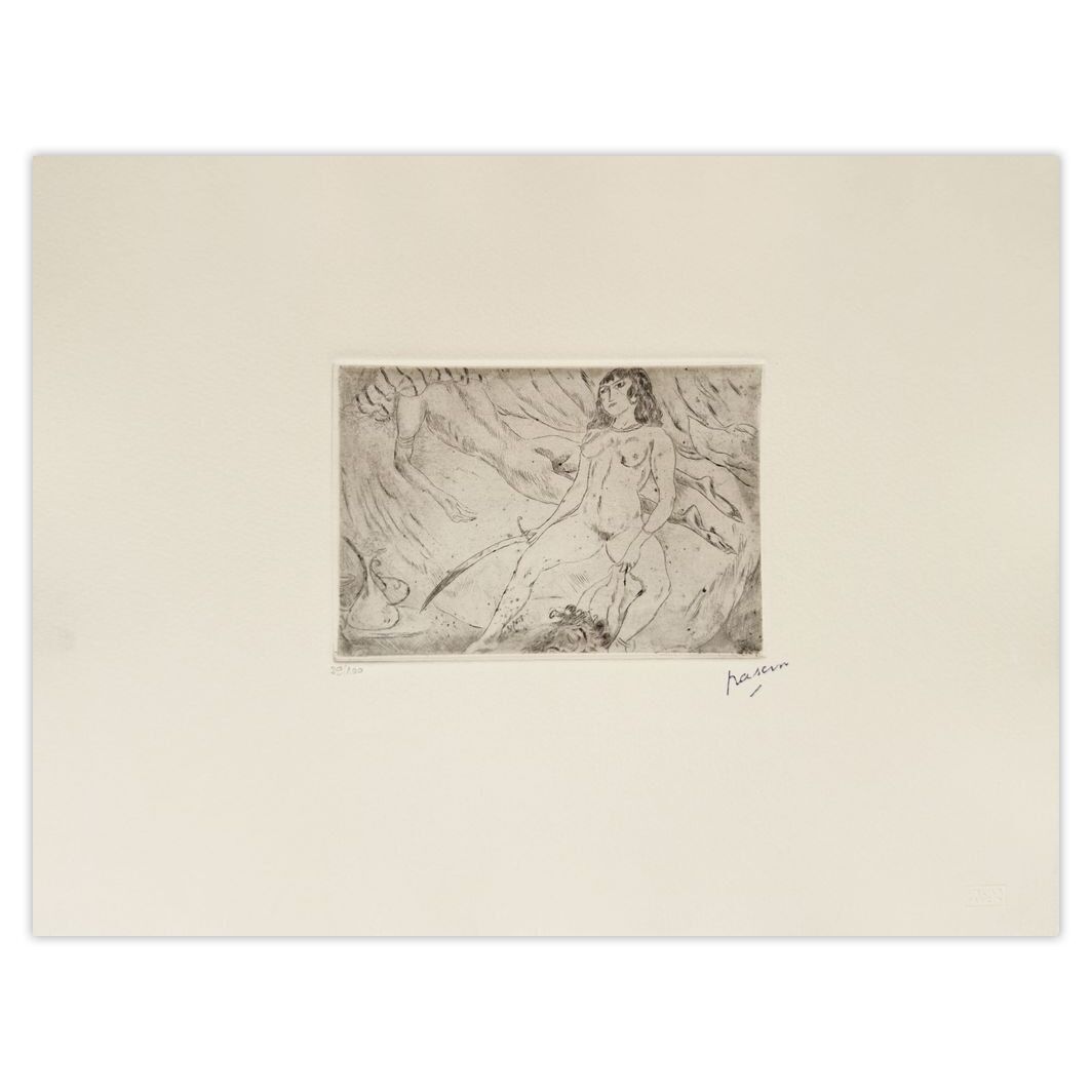 Jules Pascin Etching Judith Et Holopherne 1980