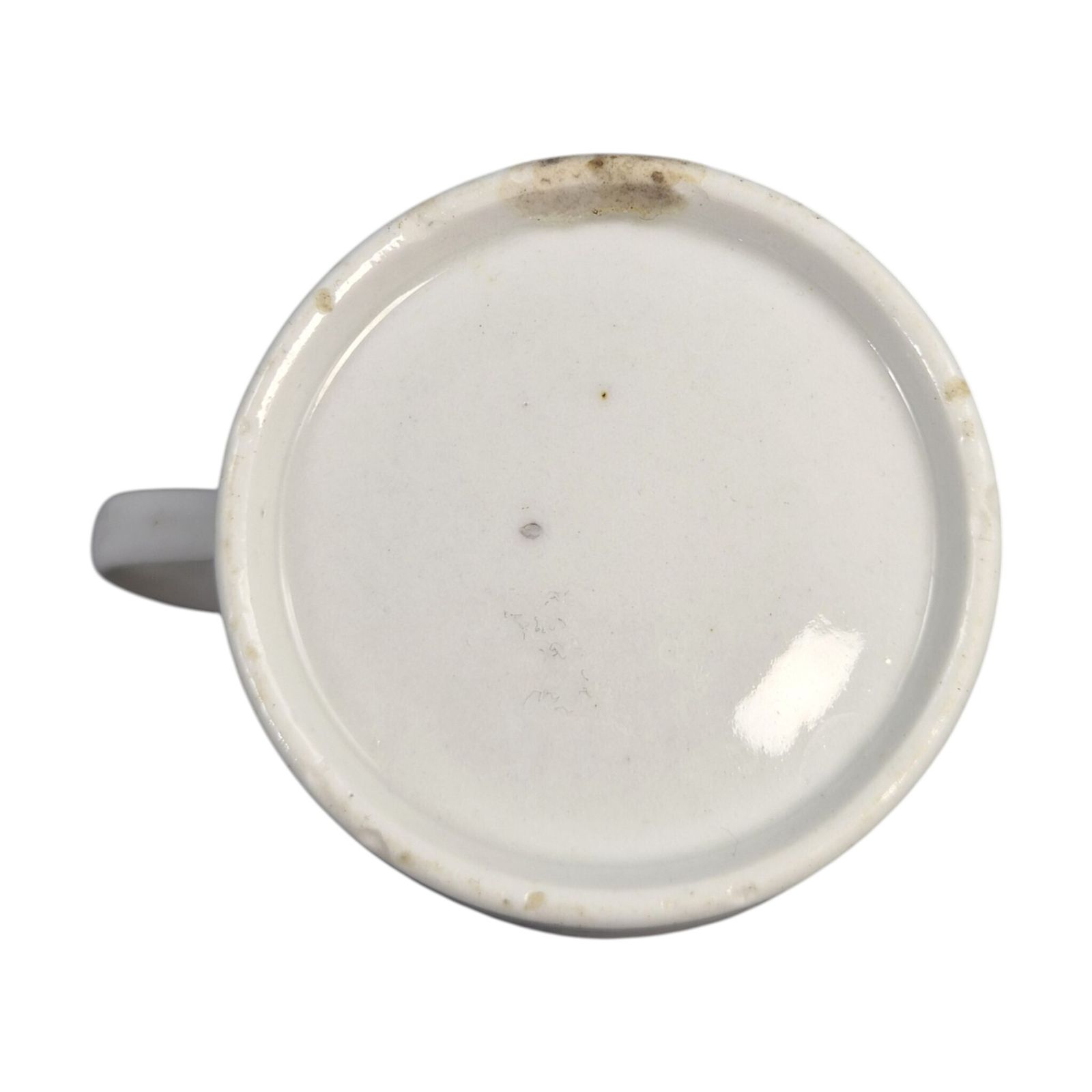 Worcester Dragon In Compartments Coffee Cup And Saucer, ca. 1820 photo vintage