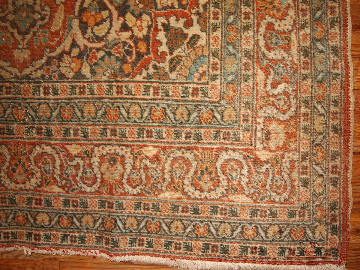 Tapis oriental fait main, 128 cm x 179 cm, laine, années 1920 photo furniture