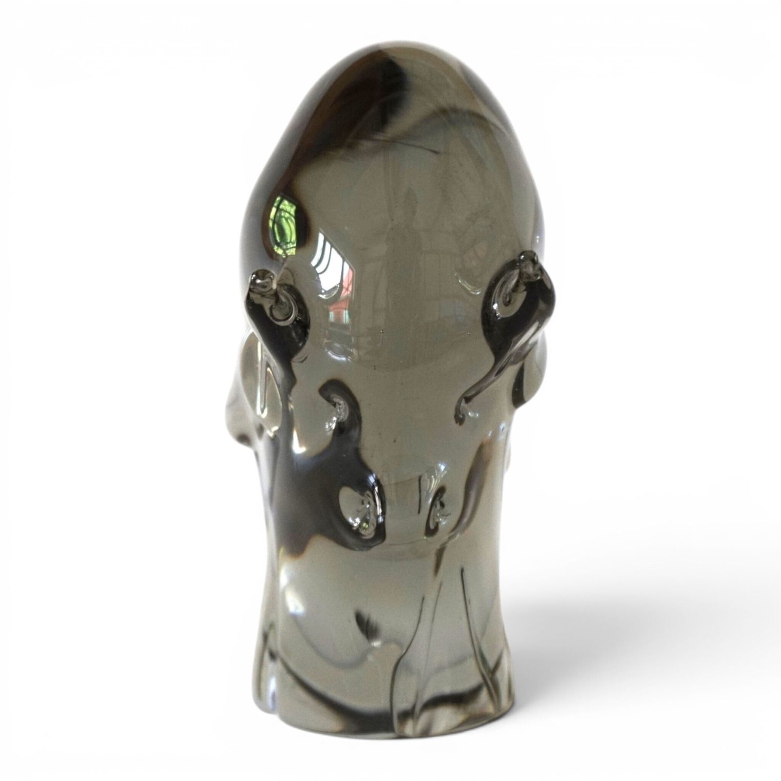 photo furniture Livio Seguso Murano stier glassculptuur, 1970
