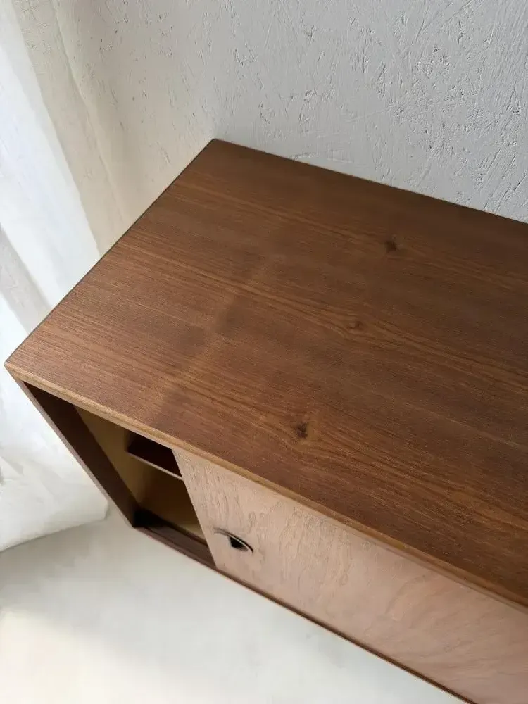 Deens teakhouten wanddressoir van HG Furniture, ca. jaren 1960 photo Meubels