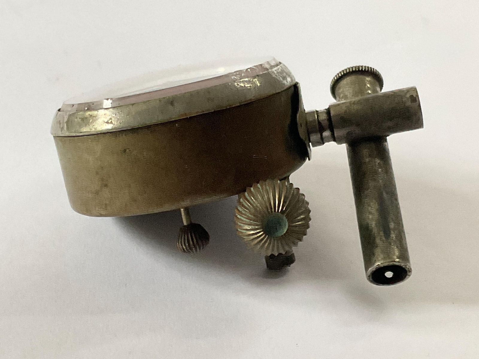 photo furniture Antiek Metroscope afstands- en snelheidsindicator, ca. 1905, vroeg automobilia.