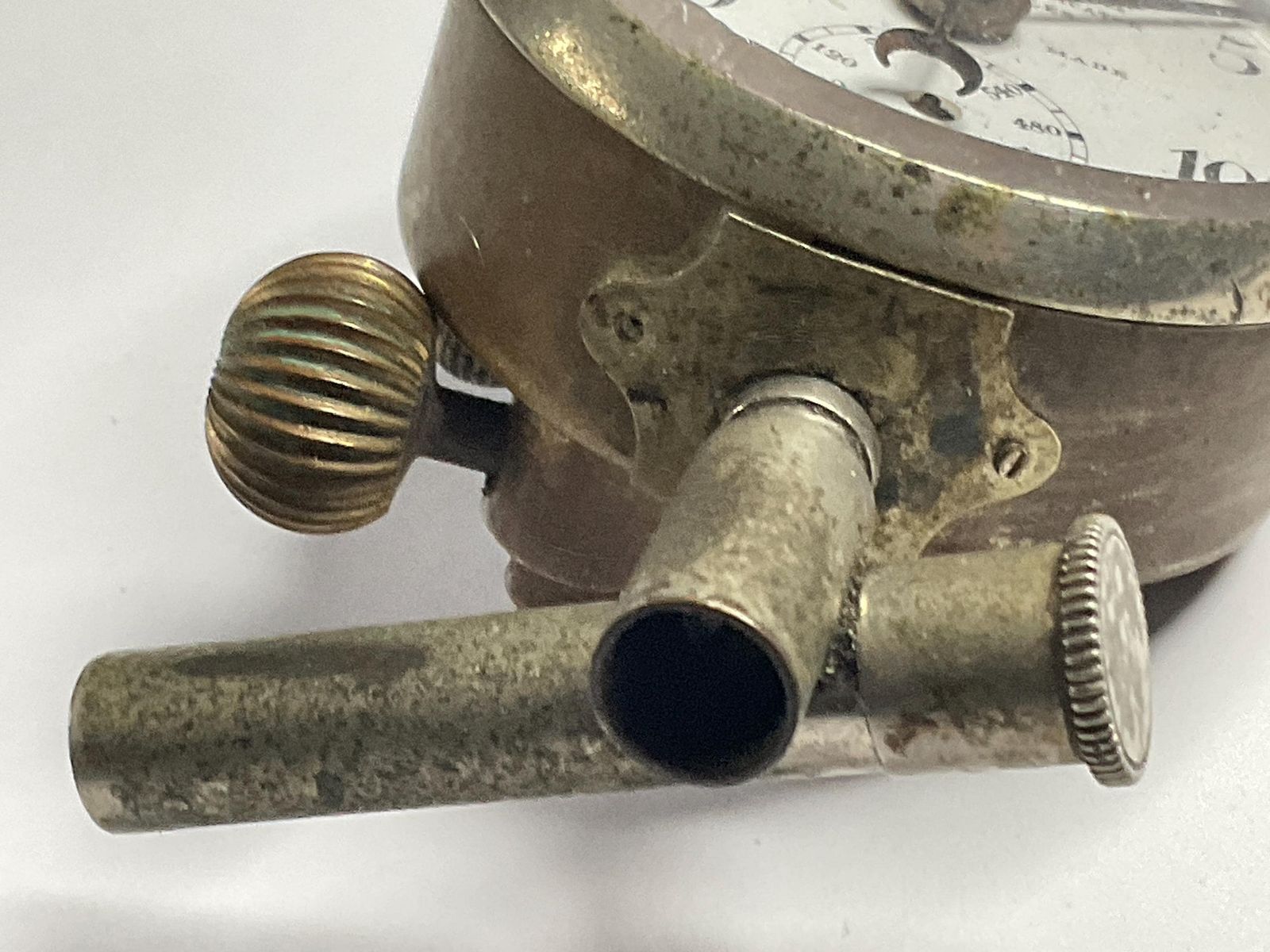 photo for sale Antiek Metroscope afstands- en snelheidsindicator, ca. 1905, vroeg automobilia.