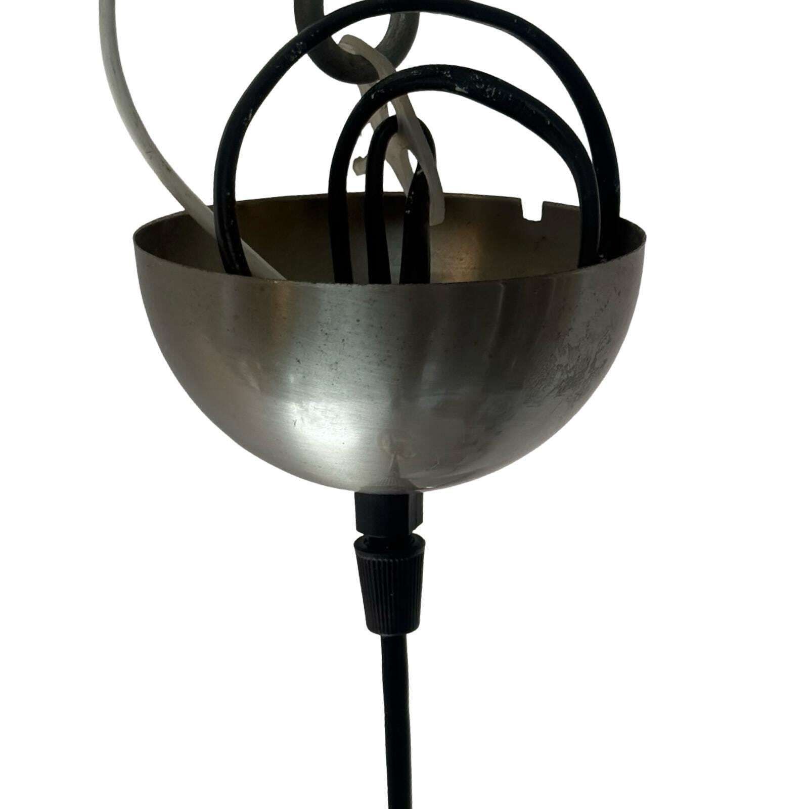 Da Maestri Murano – Hangende Hanglamp, inclusief Plafondrozet – Taps Toelopend, Doorschijnend Glas. photo for sale