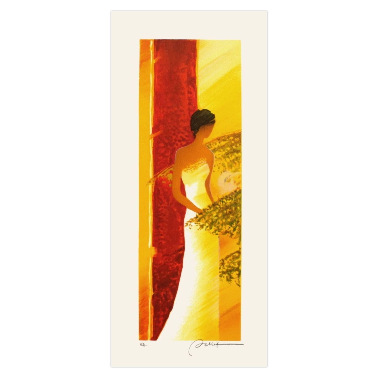 Emile Bellet Gesigneerde Lithografie Robe D'été I 2006