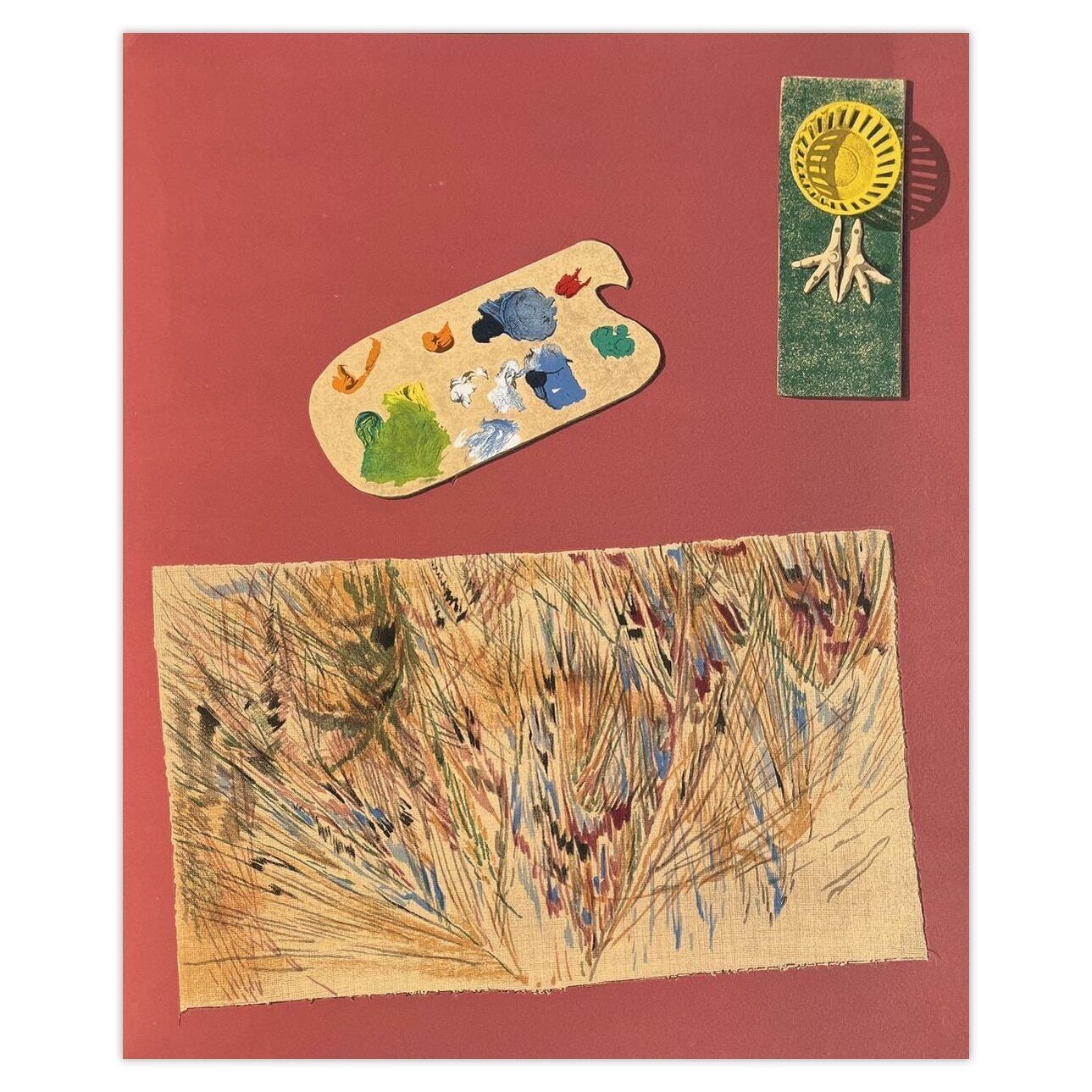 Max Ernst Lithograph Dent Prompte    1963