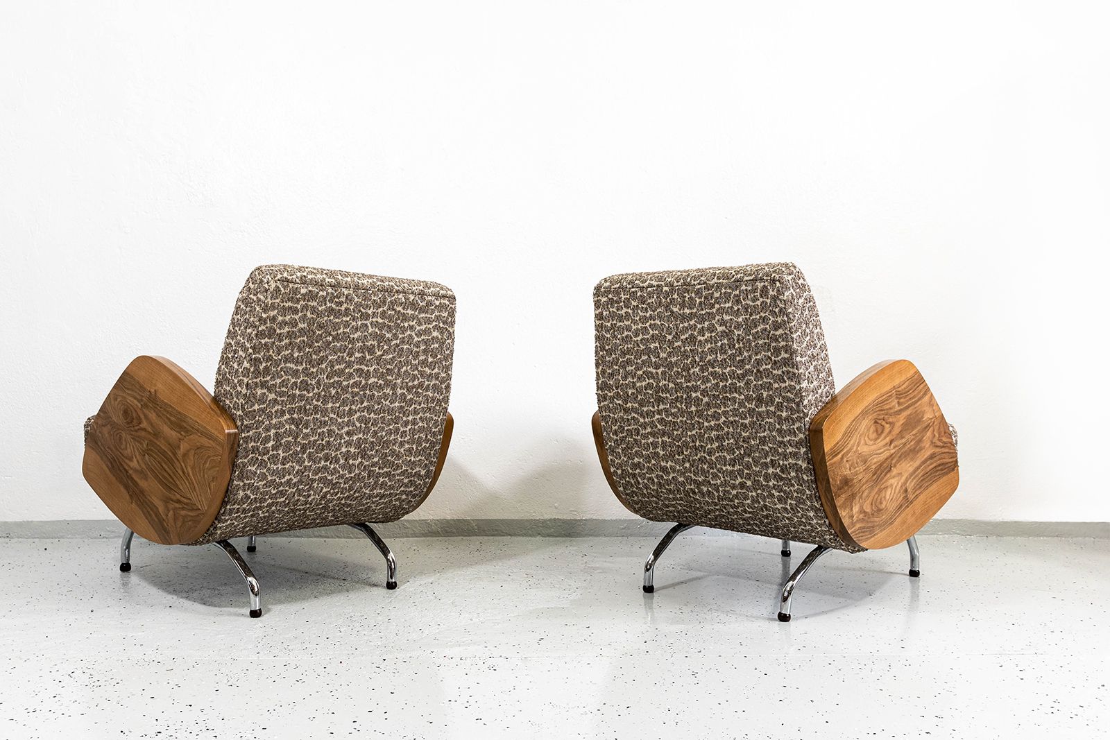 Fauteuils model "360" van Janusz Różański, Polen, ca. jaren 1950, set van 2 photo vinterior