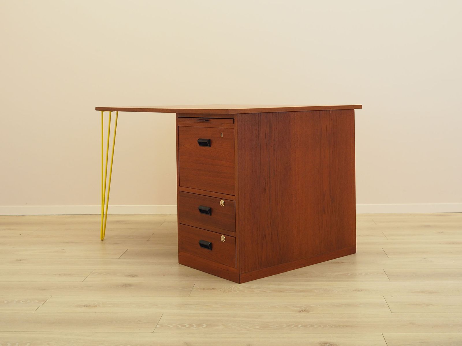 Teak Desk, Danish Design, 1970s, Manufactured By Bornholm Møbelfabrik photo 1239.0