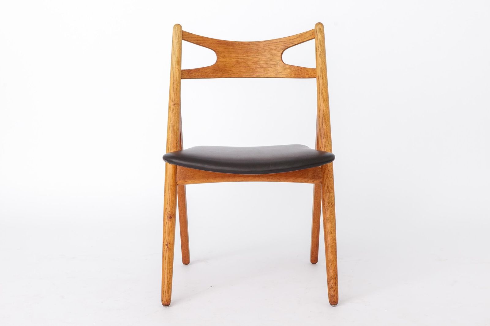 CH29 Sawbuck Chair van Hans J. Wegner voor Carl Hansen & Søn | Deens eiken | ca. jaren 1960