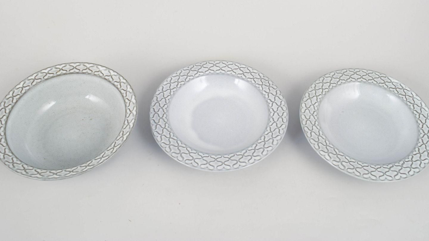 Jens Harald Quistgaard For Kronjyden / Bing & Grøndahl. Set Of Three Bowls. photo furniture