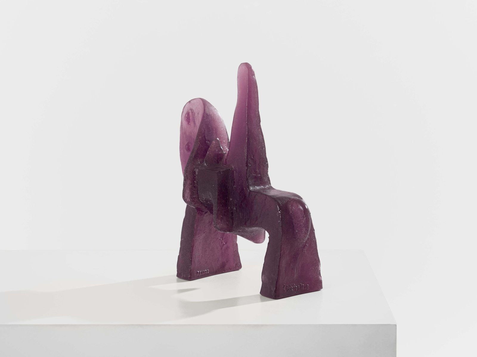 Glass Paste Sculpture Claude Wetzstein For Daum Circa 1970 photo for sale