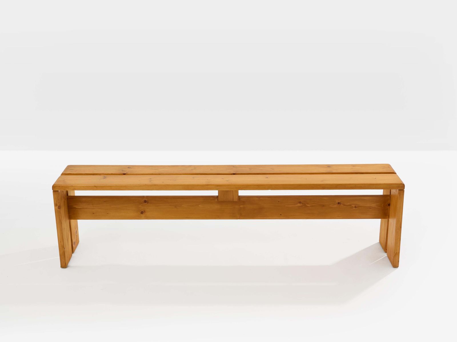 Charlotte Perriand Pine Benches Les Arcs 1970s photo 16209.0