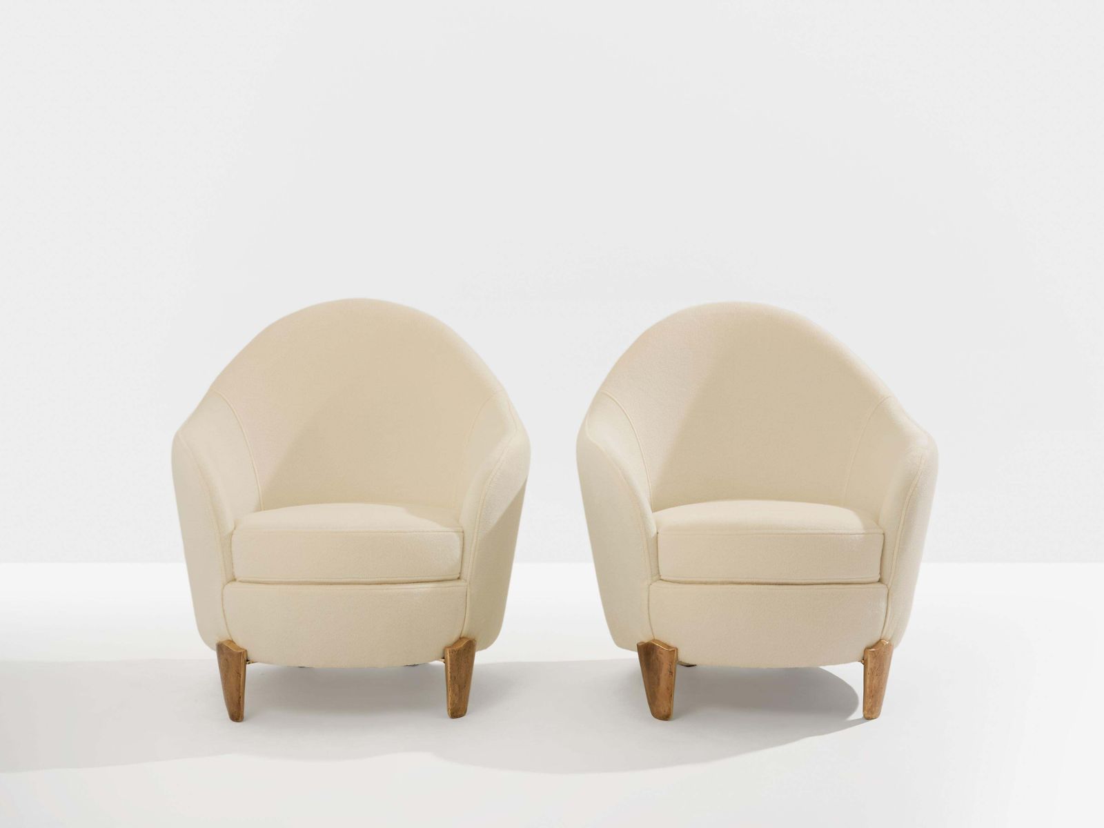 Garouste & Bonetti Koala Armchairs Bronze Alpaca Velvet 1995 photo furniture