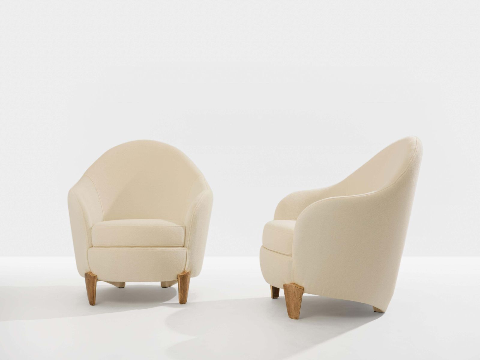 Garouste & Bonetti Koala Armchairs Bronze Alpaca Velvet 1995 photo 49703.0