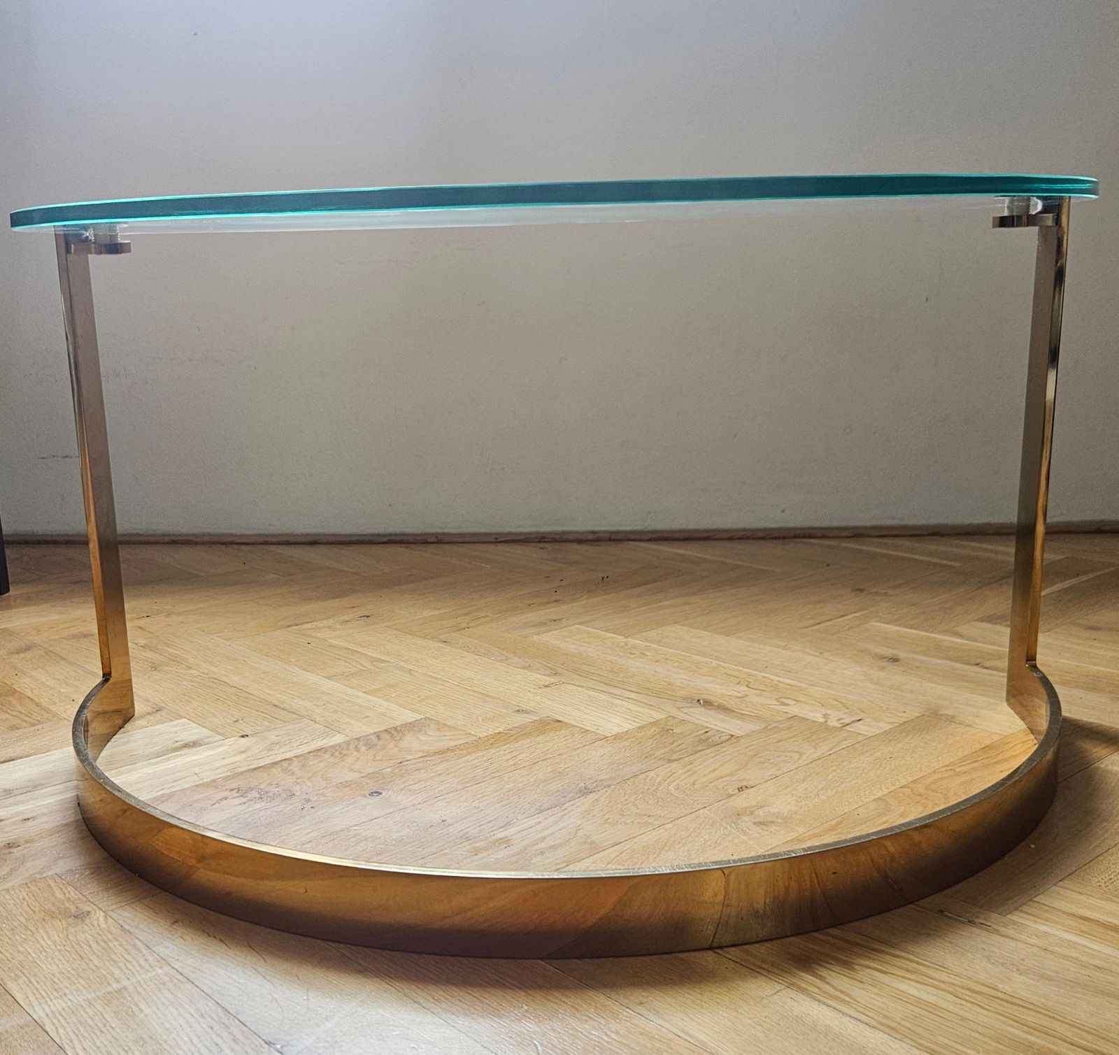 photo vinterior Zeldzame mid-century zij- of salontafel, Friedrich Moller voor Ronald Schmitt, jaren 1970