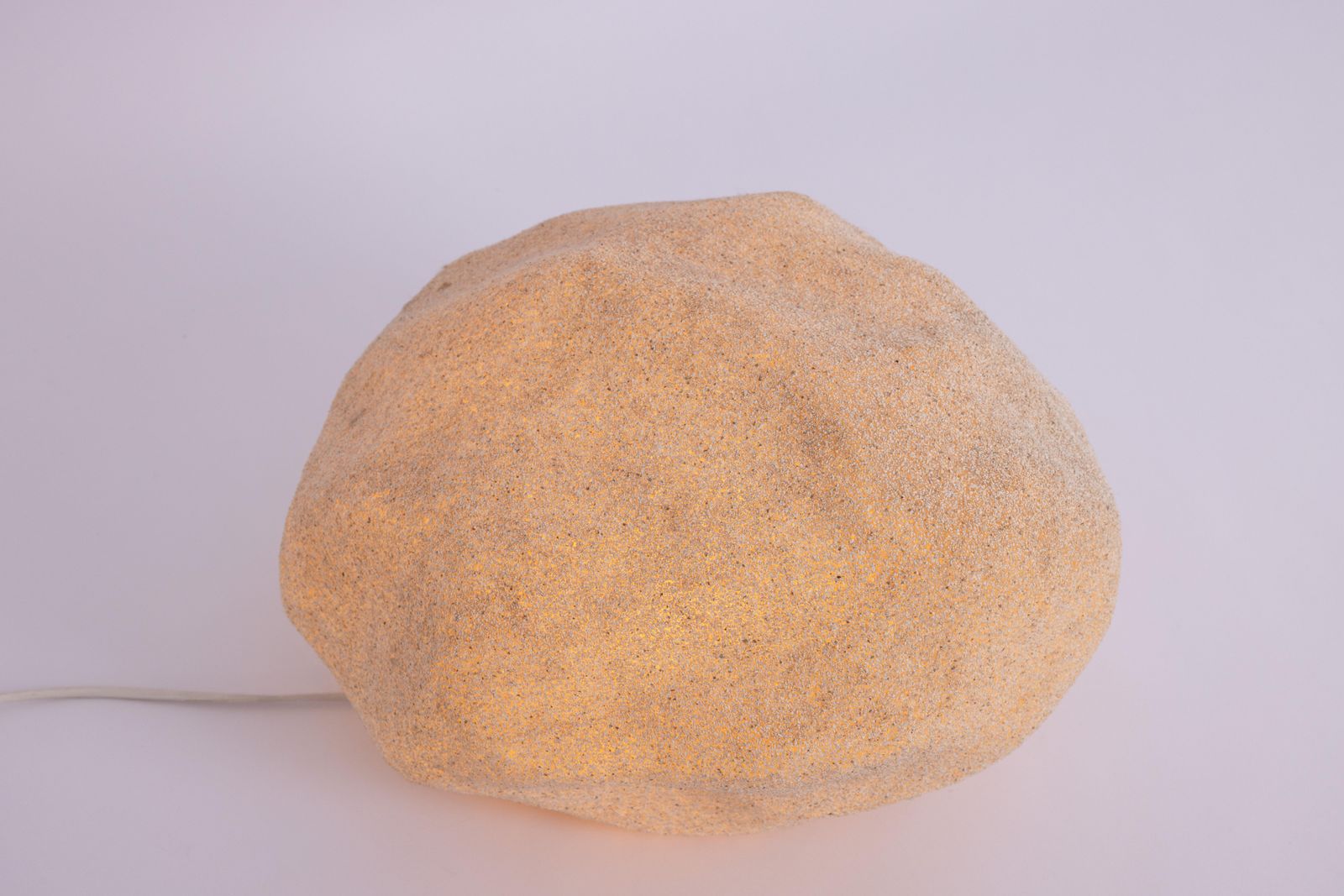 photo furniture A 'Dora' Moon Rock Lamp Designed By André Cazenave, Italy, 1970s