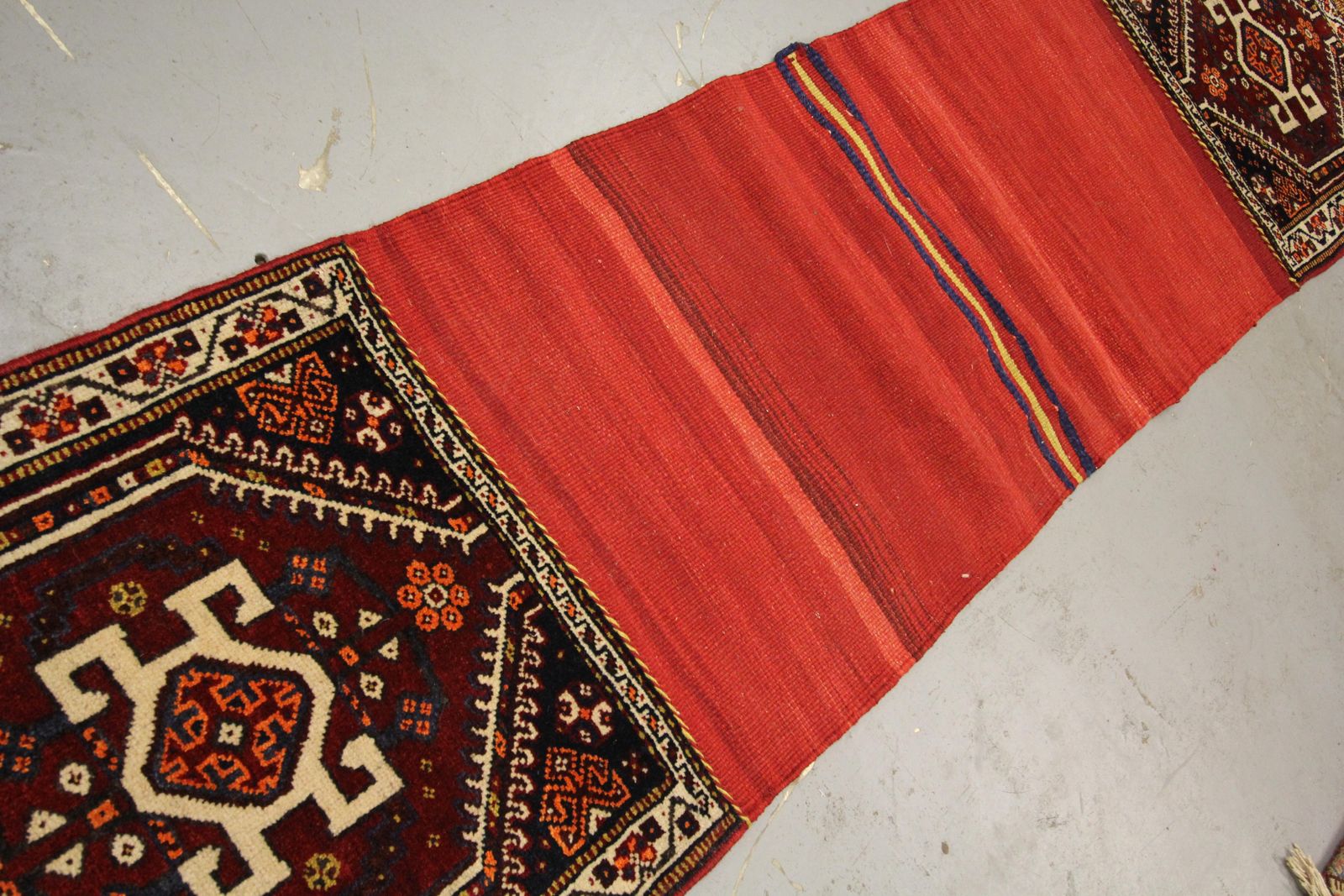 Collectable Antique Khorjin Runner Traditional Handwoven Saddle Bag photo buy