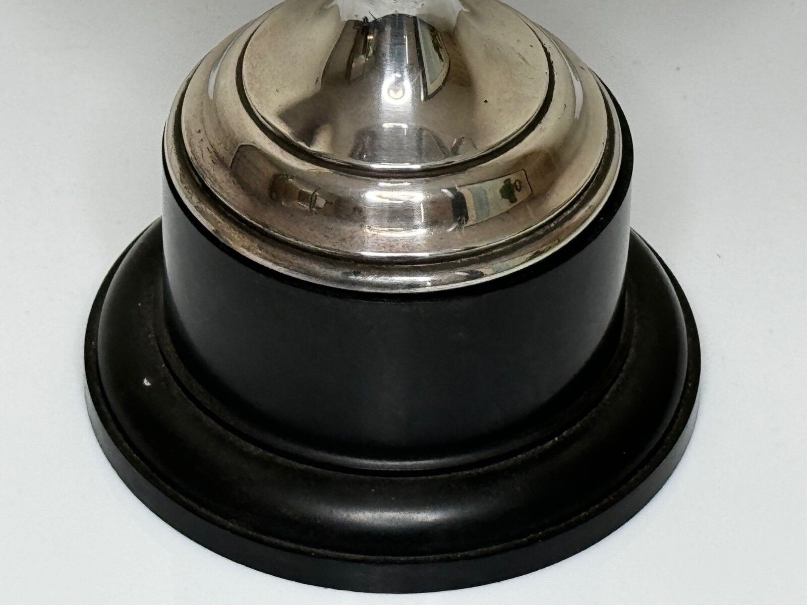 Britse Hallmarked Silver Plate Ronde Sportduif Wedvlucht Trofee Winnaarsbeker photo for sale