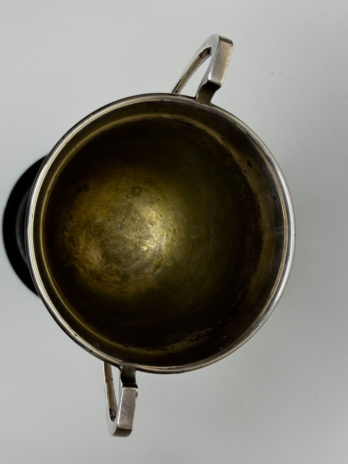 photo for sale Britse Hallmarked Silver Plate Ronde Sportduif Wedvlucht Trofee Winnaarsbeker