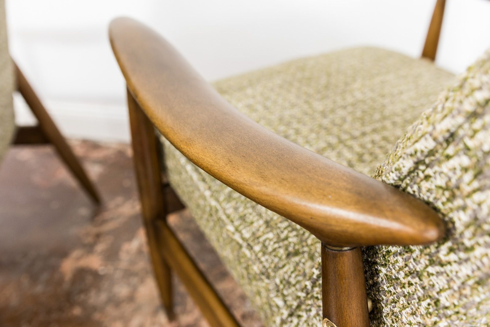 Mid Century Armchair Gfm 87 By Juliusz Kędziorek, Gfm, Poland, 1960s photo vintage