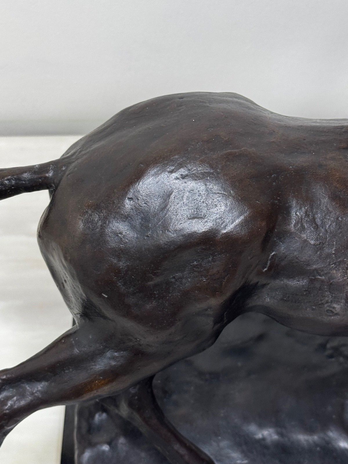 12500.0 Equestrian Bronze Sculpture Of Motion Galloping Horse By Enzo Plazzotta Limited Edition No 6/9 photo