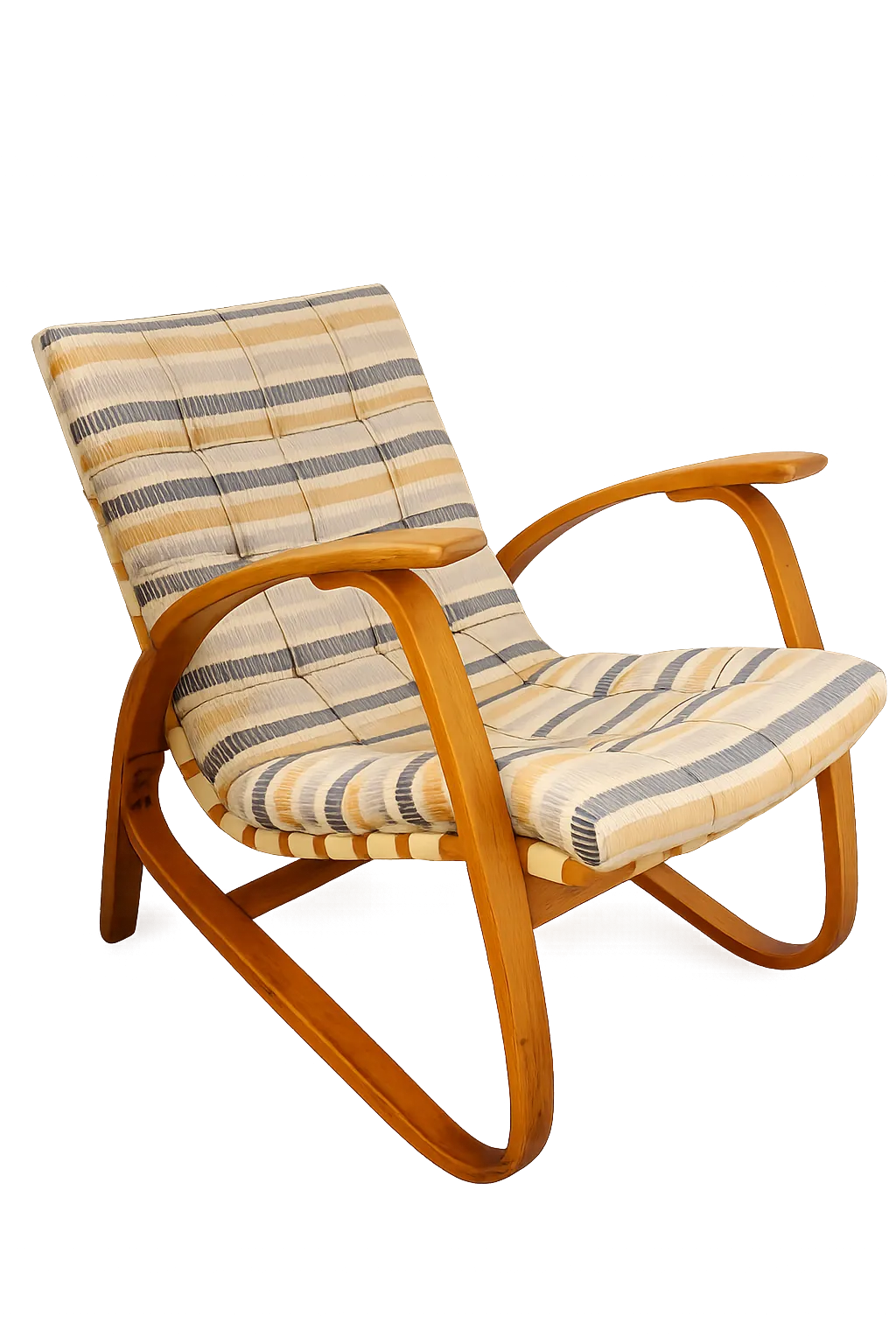 Jan Vaněk Fauteuil, Závody Projekt, jaren 1930, Tsjechoslowaaks modernisme photo furniture