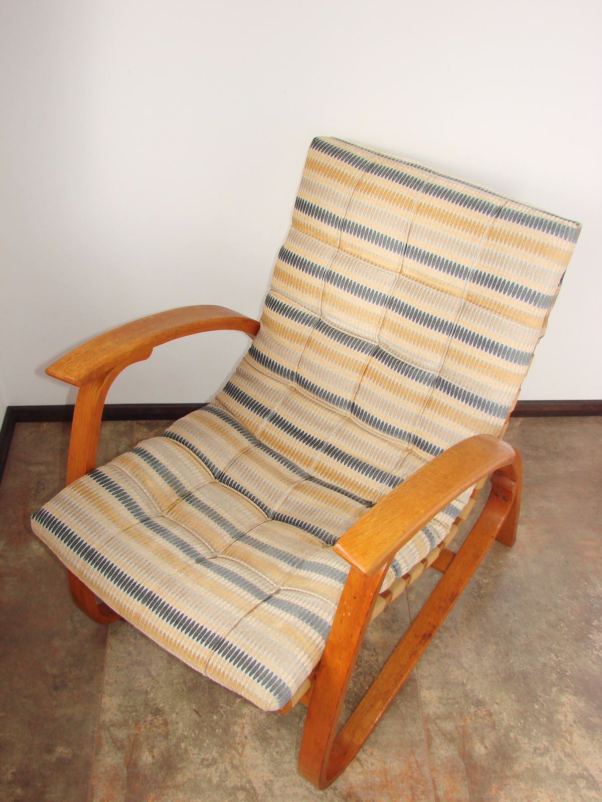 Jan Vaněk Fauteuil, Závody Projekt, jaren 1930, Tsjechoslowaaks modernisme photo Meubels