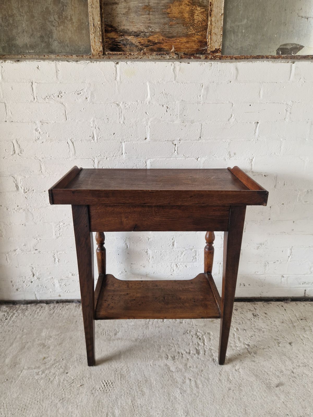 photo furniture French Antique Oak Washstand, 1800s