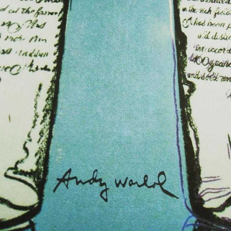 1980s Big Andy Warhol "Absolut Wodka" Limited Edition Lithograph Numbered In Pencil By Cmoa. 60cm / 23.62 Inches photo for sale