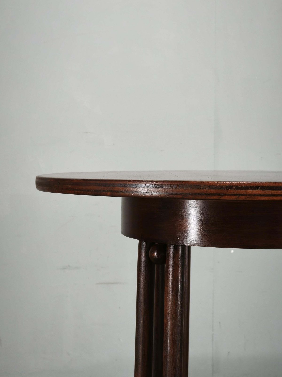Fledermaus Vienna Secession Bentwood Table, Austria, Circa 1900 photo vintage