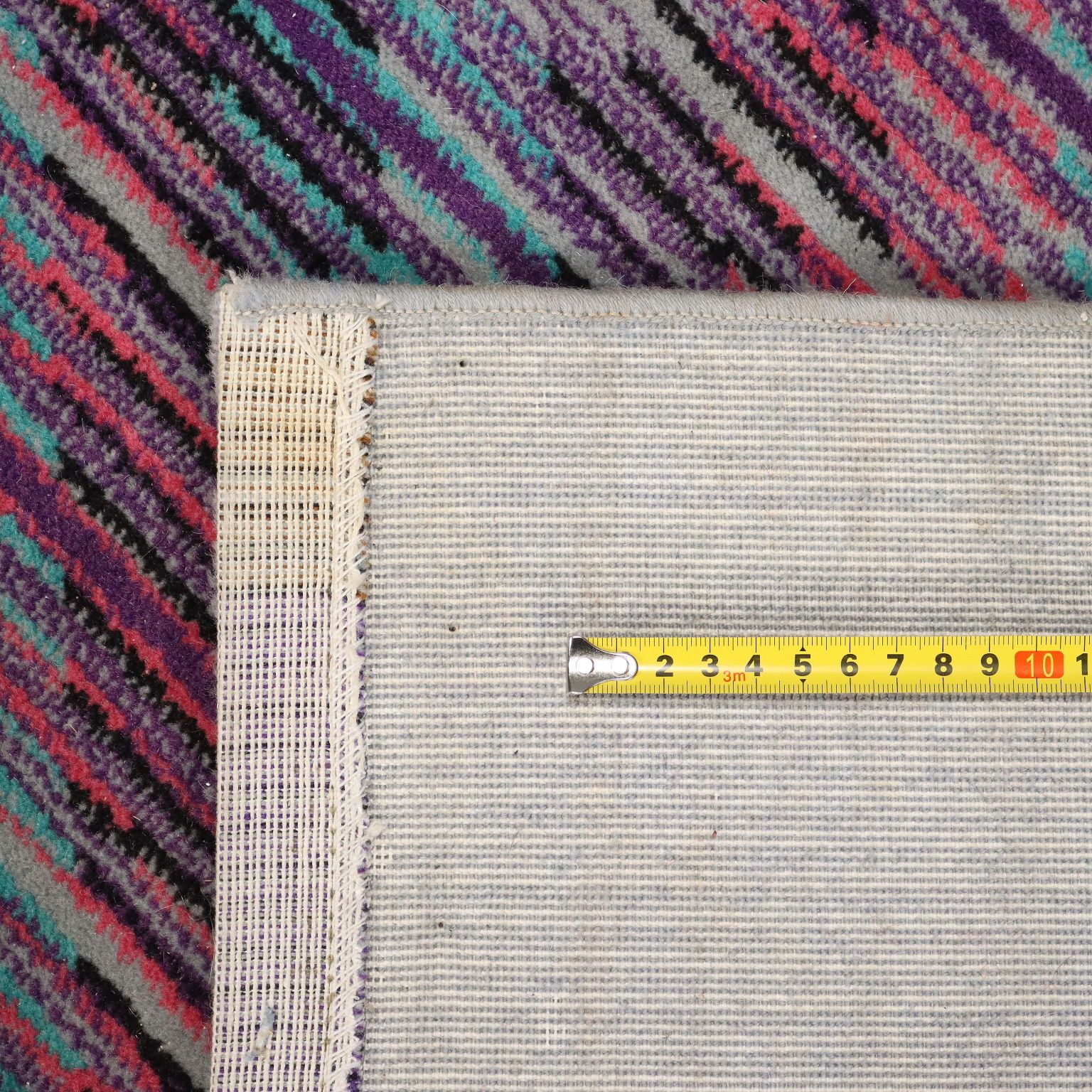 Vintage Missoni Design Rug Tj Vestor Machine Made 94 X 59 In photo vintage