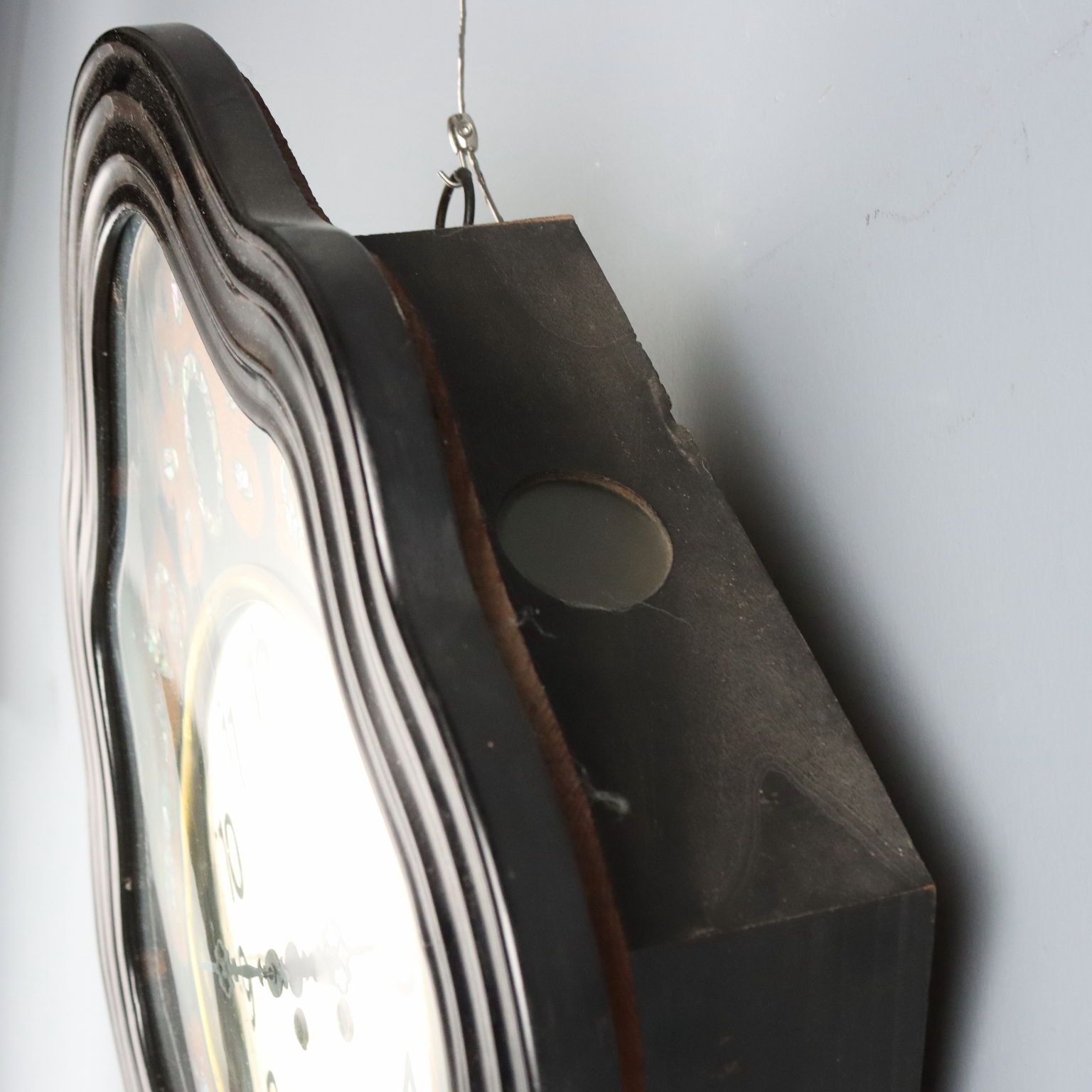 Junghans Bullseye wandklok photo vintage