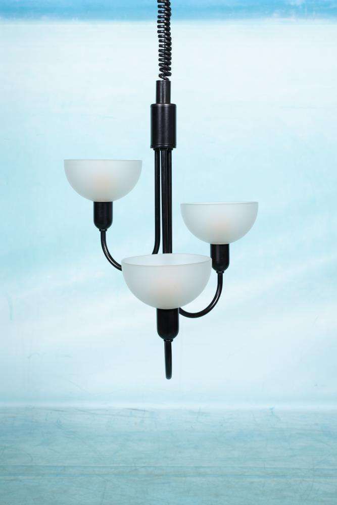Memphis-stijl hanglamp jaren 1960, verstelbare vintage lamp. photo furniture