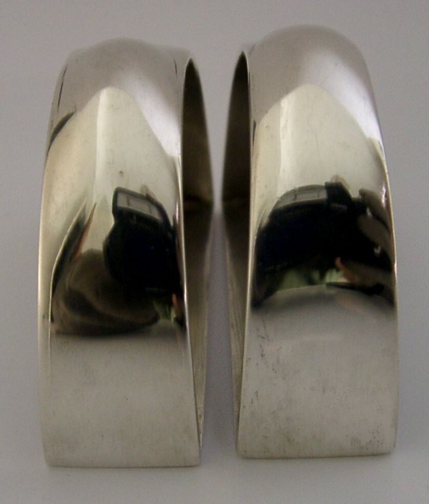 Ronds de serviette en argent massif sterling Ravissant 42 g, 1991/98, contemporains photo 90.0
