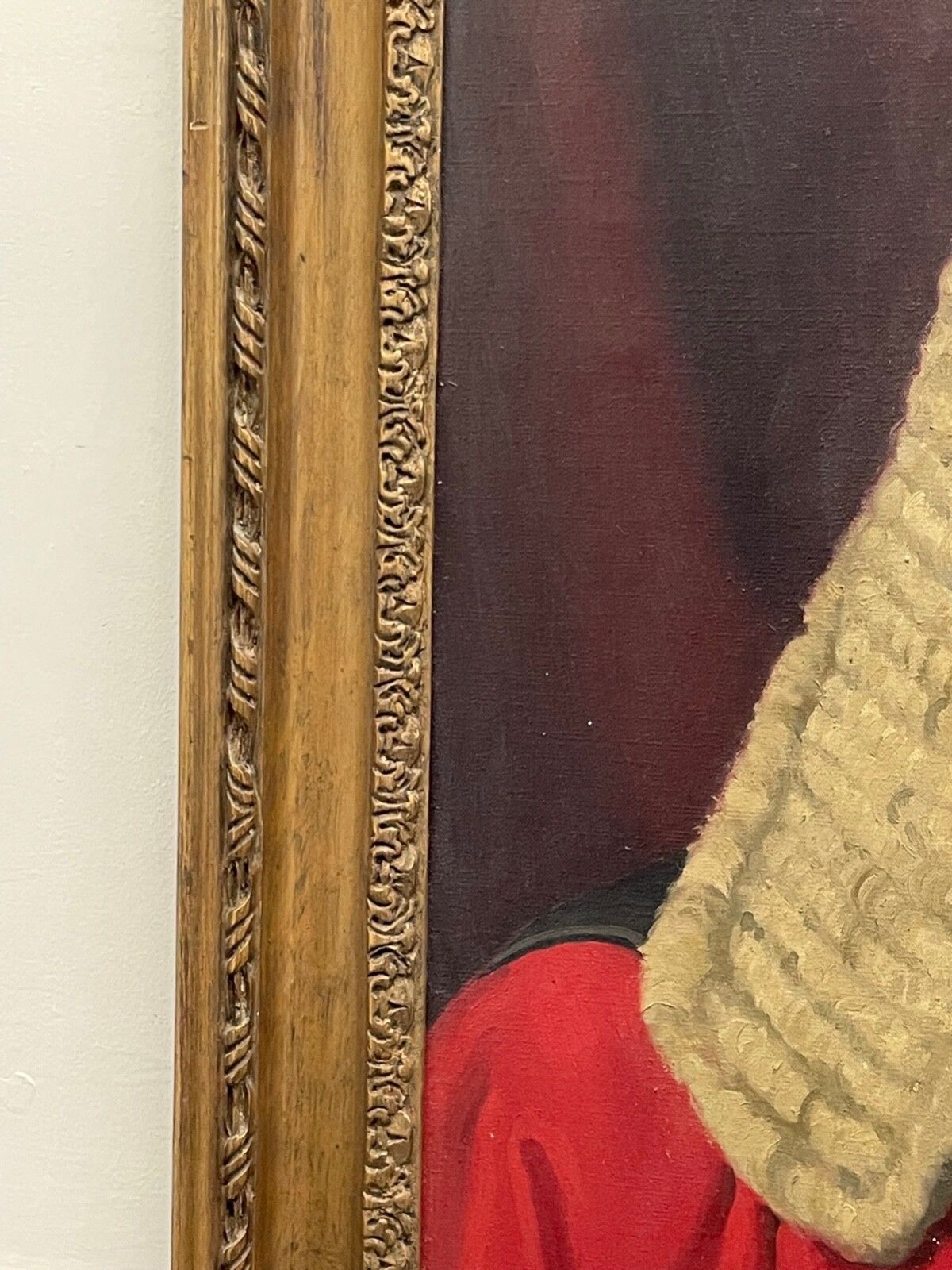 Mid Century Gesigneerd Juridisch Olieverfportret van Mr Justice Paul Storr in Rechtbankkleding, John Codner photo vinterior