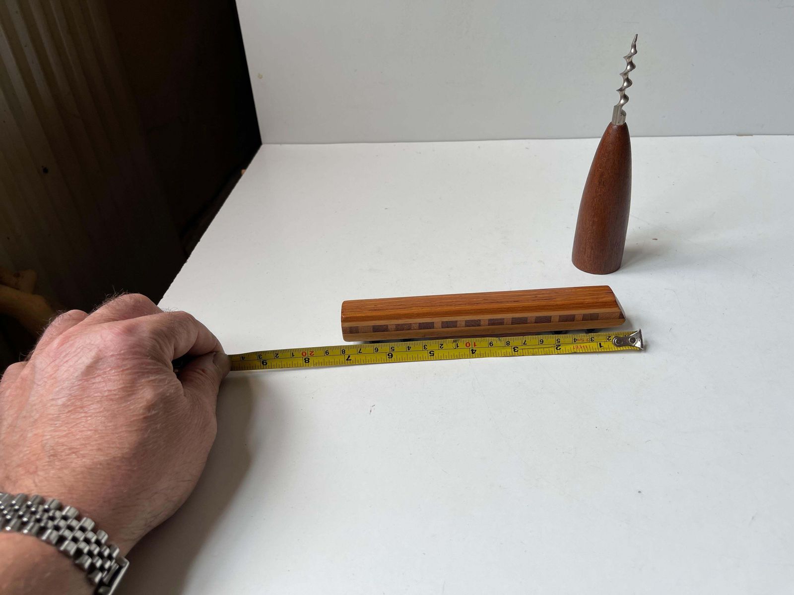 photo furniture Scandinavische Mid-Century raket kurkentrekker & trein flessenopener, jaren 1960