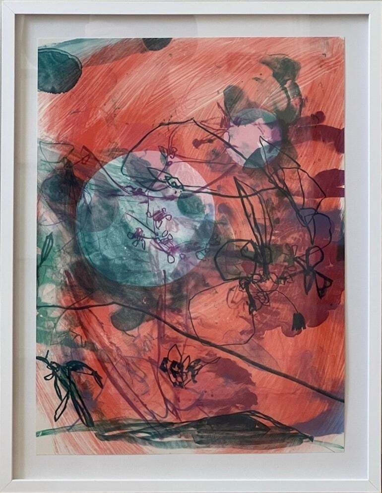 A Season's Echo, lithografie, ingelijst, gesigneerd, oplage van 50, 2022 photo furniture