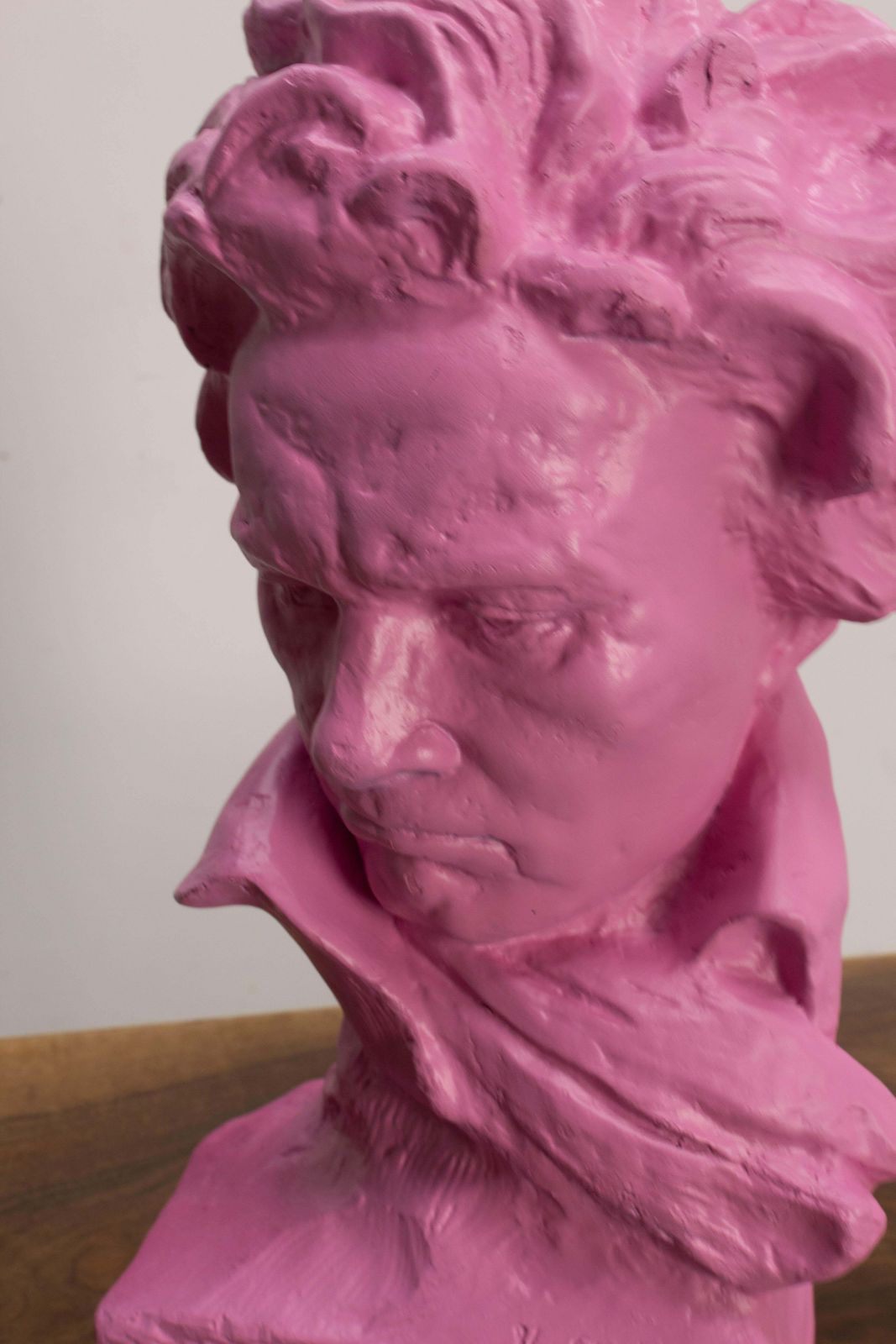 Gipsen buste Ludwig Van Beethoven Terracotta Model Pop Art Esthetiek, ca. 1890 photo vinterior