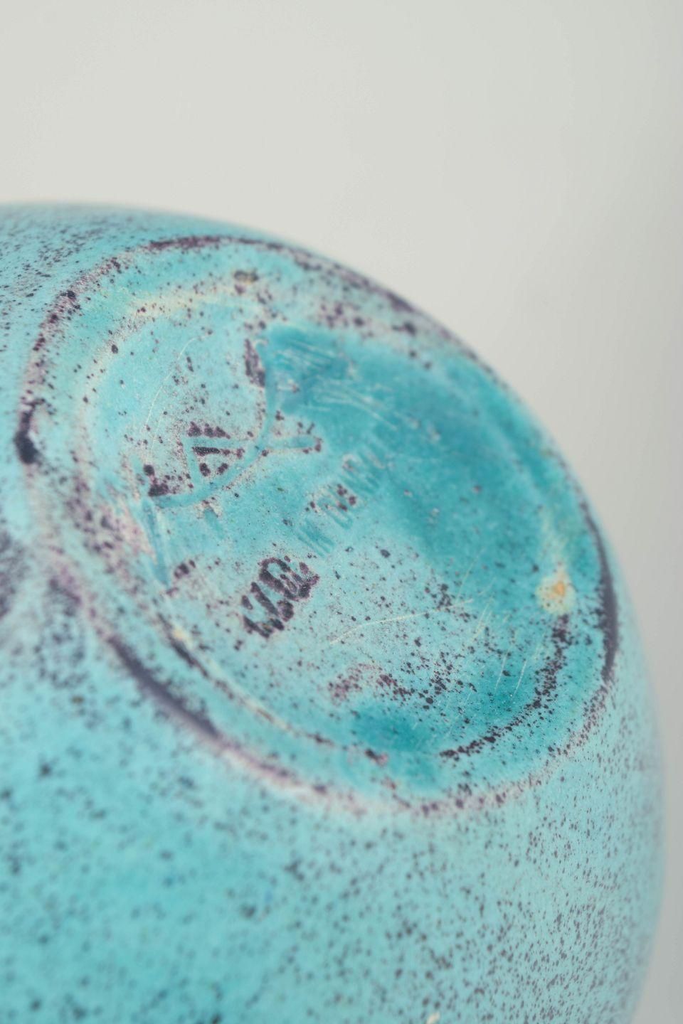 Svend Hammershøi For Kähler. Baluster Shaped Stoneware Vase, 1930s photo Home Decor