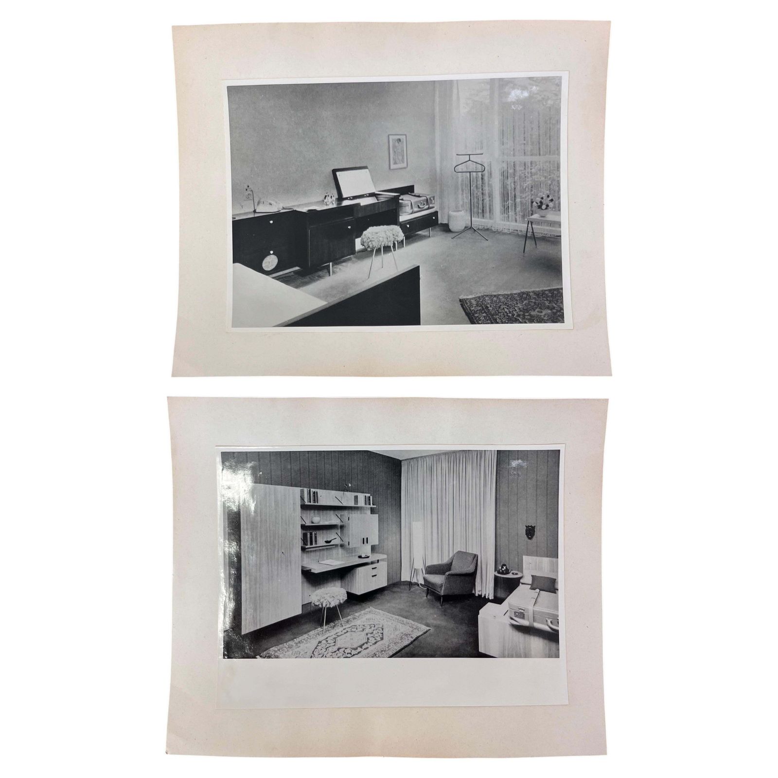Set Of Original Photos Of Furniture By Henry R. Lubben For Kalderoni   Germany
