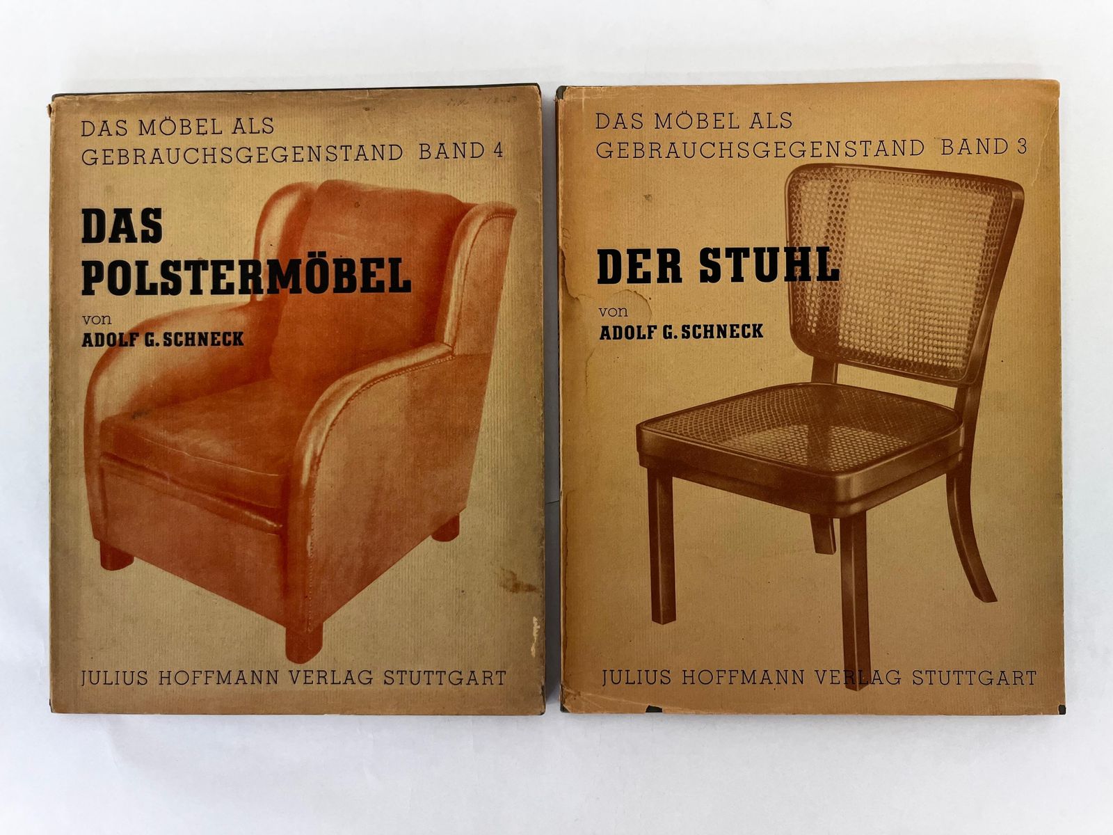 Das Möbel Als Gebrauchsgegenstand Band III+IV, Adolf G. Schneck, années 1930 photo furniture