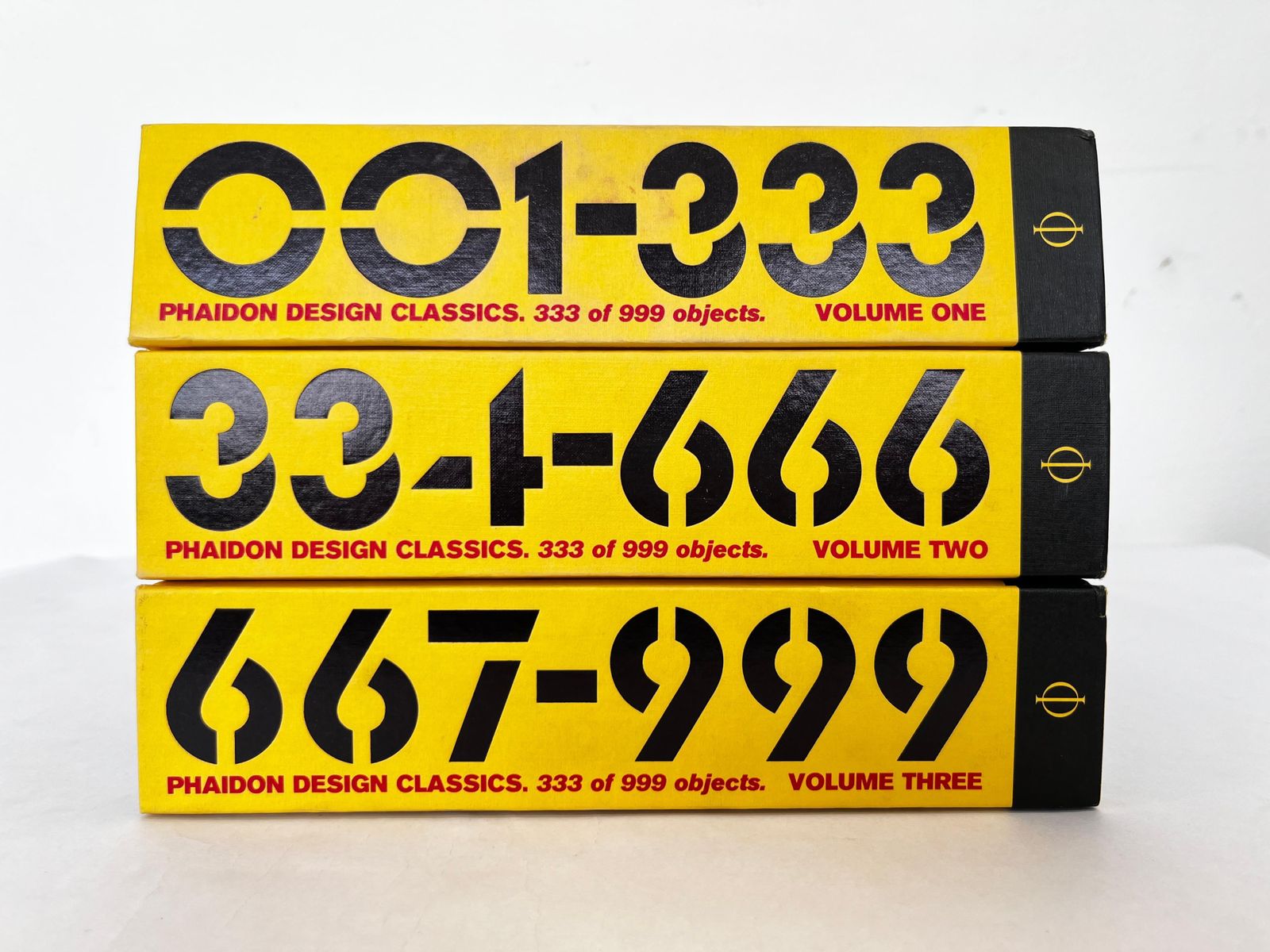 Set Of Three Volumes Phaidon Design Classics photo furniture