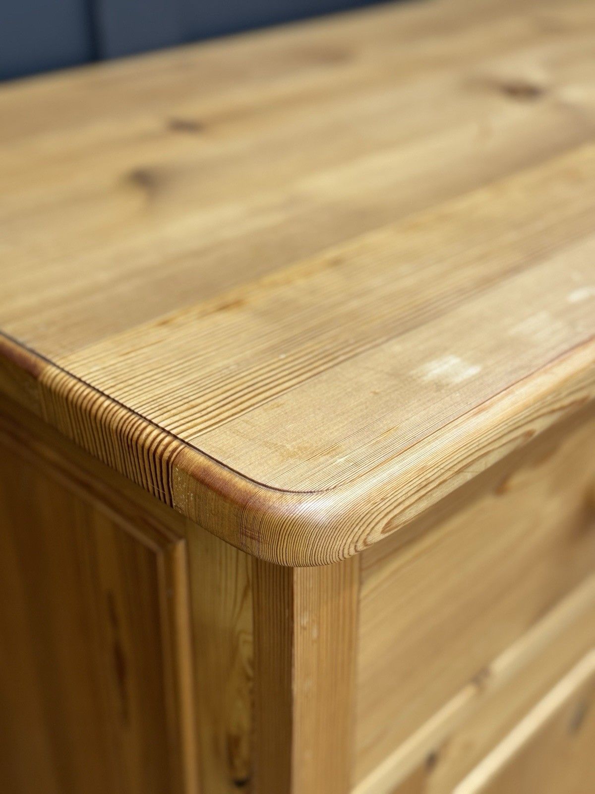 photo for sale Large Solid Pine Kitchen Sideboard 4 Door 4 Drawer Rustic Farmhouse