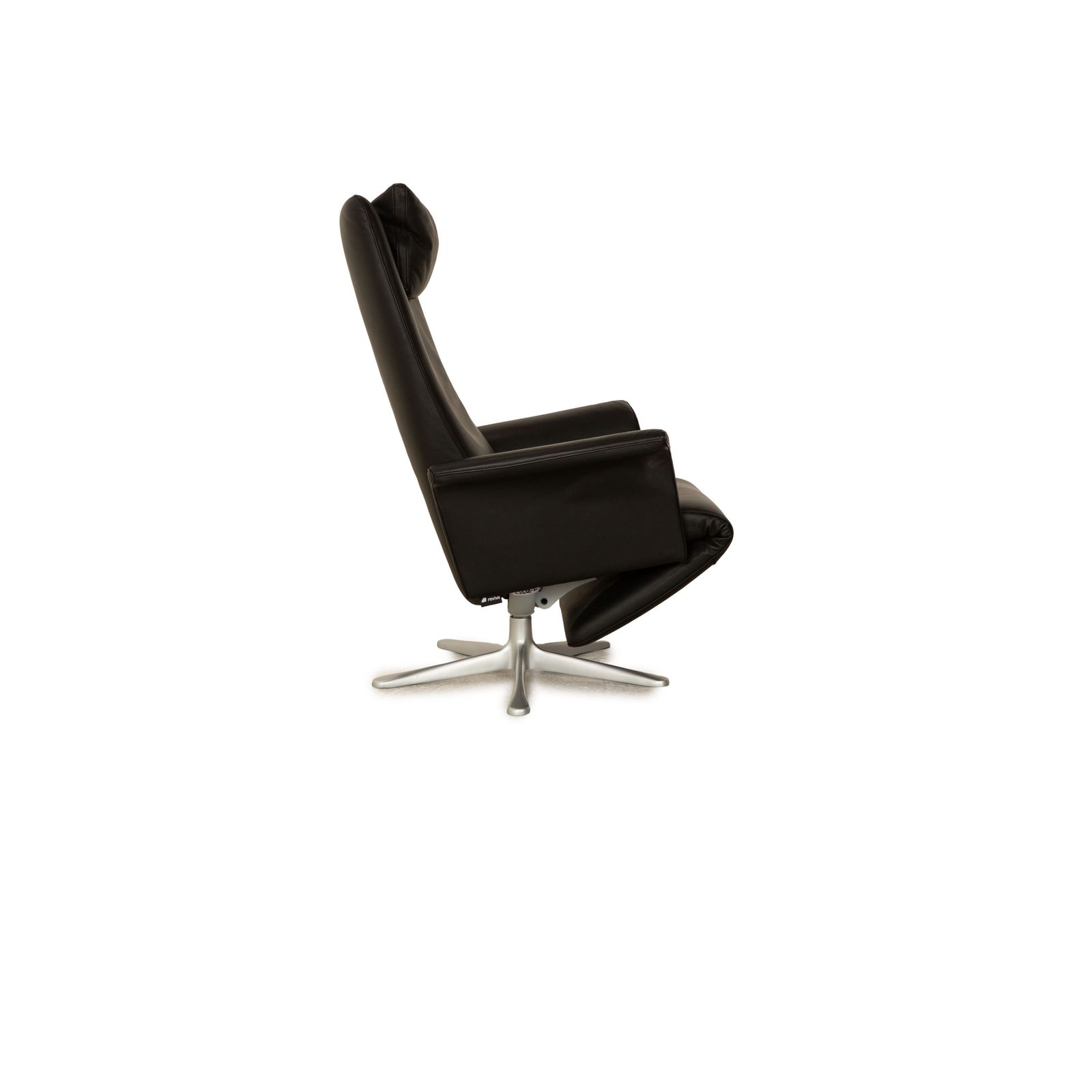 Fsm Filou Leren Fauteuil Zwart Large photo buy